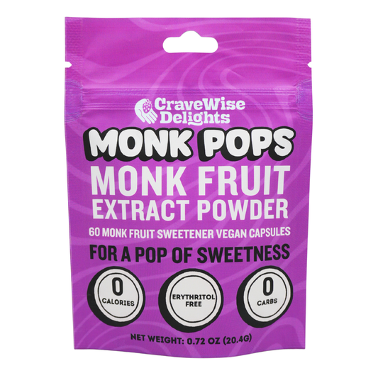 MONK POPS Monk Fruit Sweetener Capsules
