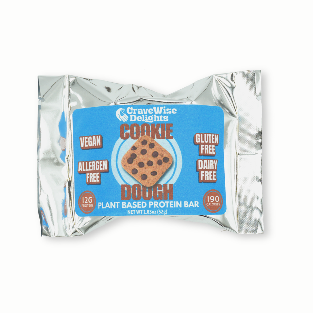Cookie Dough Plant Based Protein Bar - 5 Pack